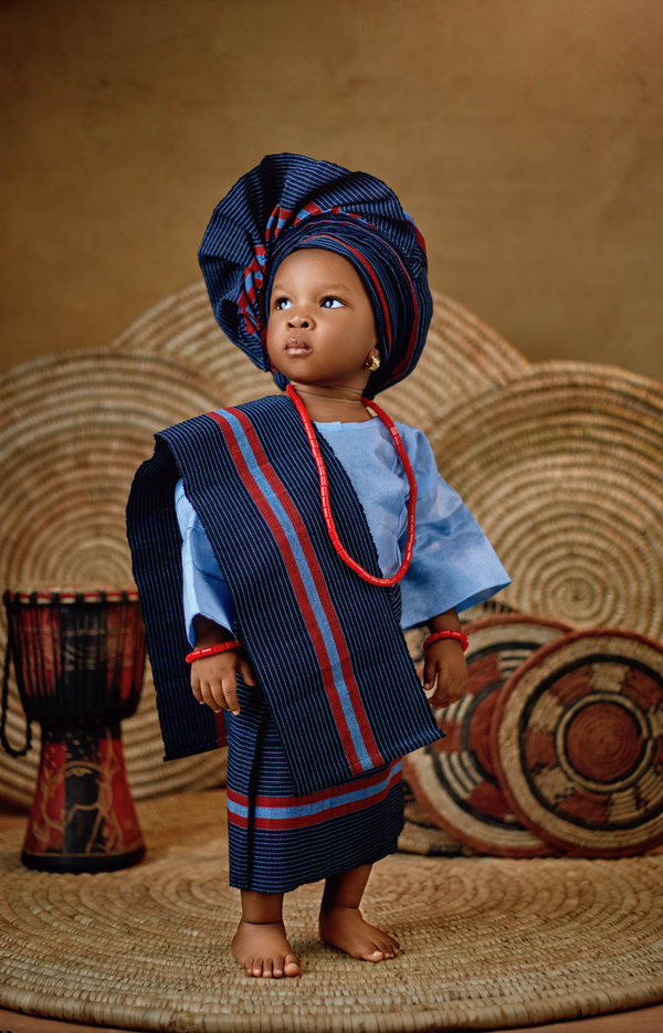 Aso Oke Navy blue Outfits for African for Special Occasions Like Birthdays, Weddings, and Cultural Celebrations
